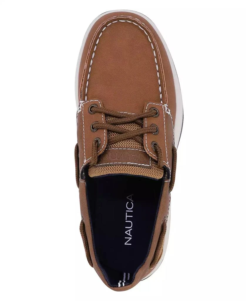 商品Nautica|Big Boys Slip-On Boat Shoe with Decorative Laces,价格¥150,第3张图片详细描述