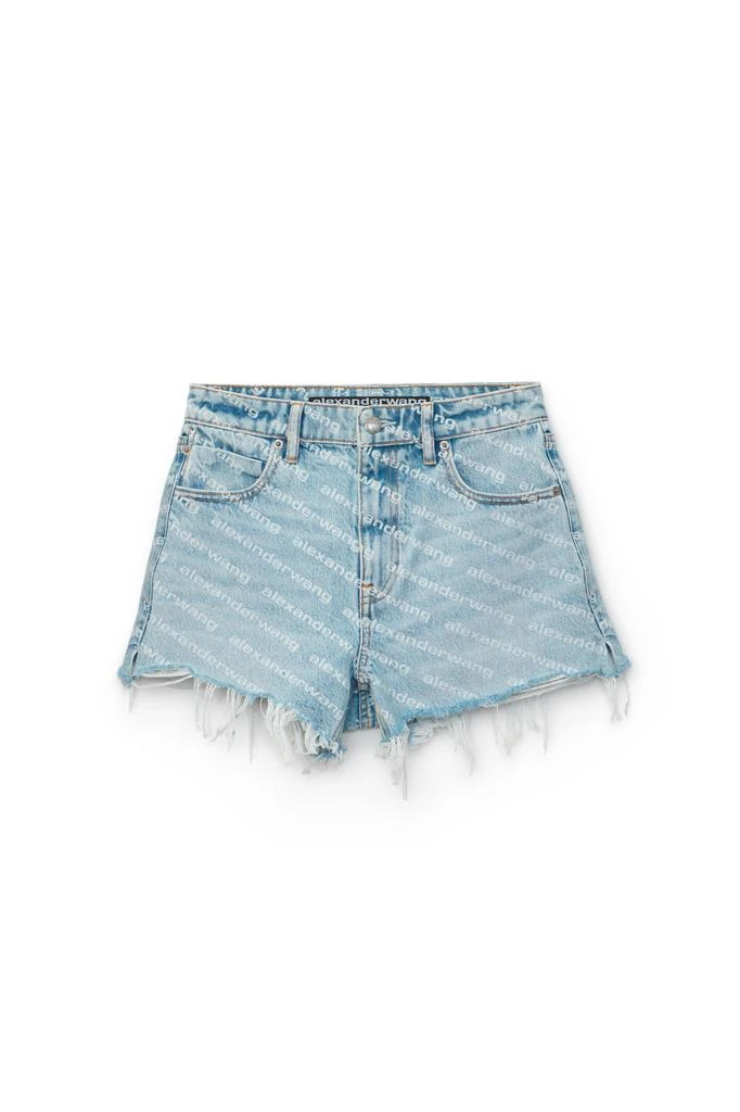 商品Alexander Wang|BITE LOGO SHORT IN PEBBLE BLEACH,价格¥2079,第1张图片