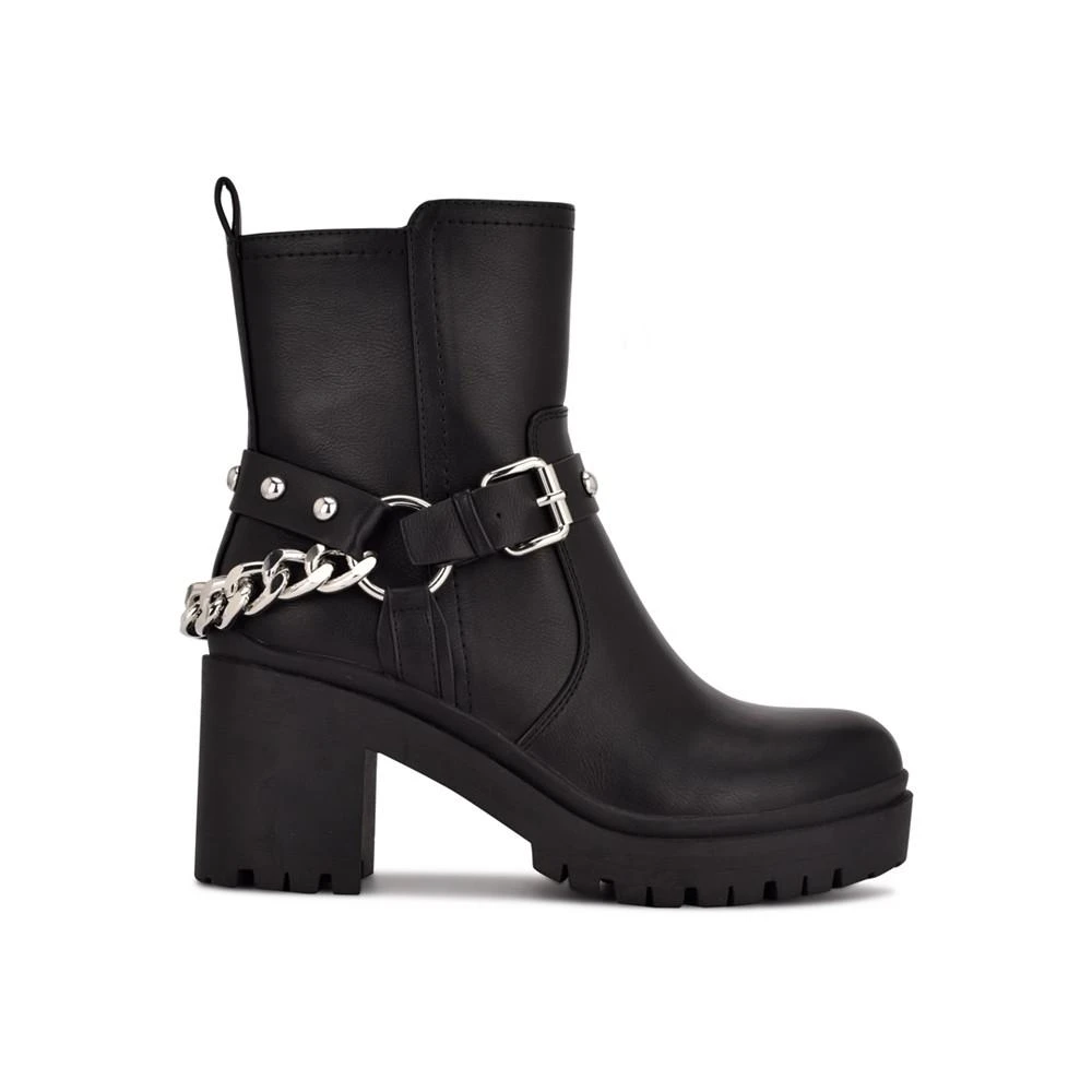 商品Nine West|Women's Quili Block Heeled Booties,价格¥635,第2张图片详细描述