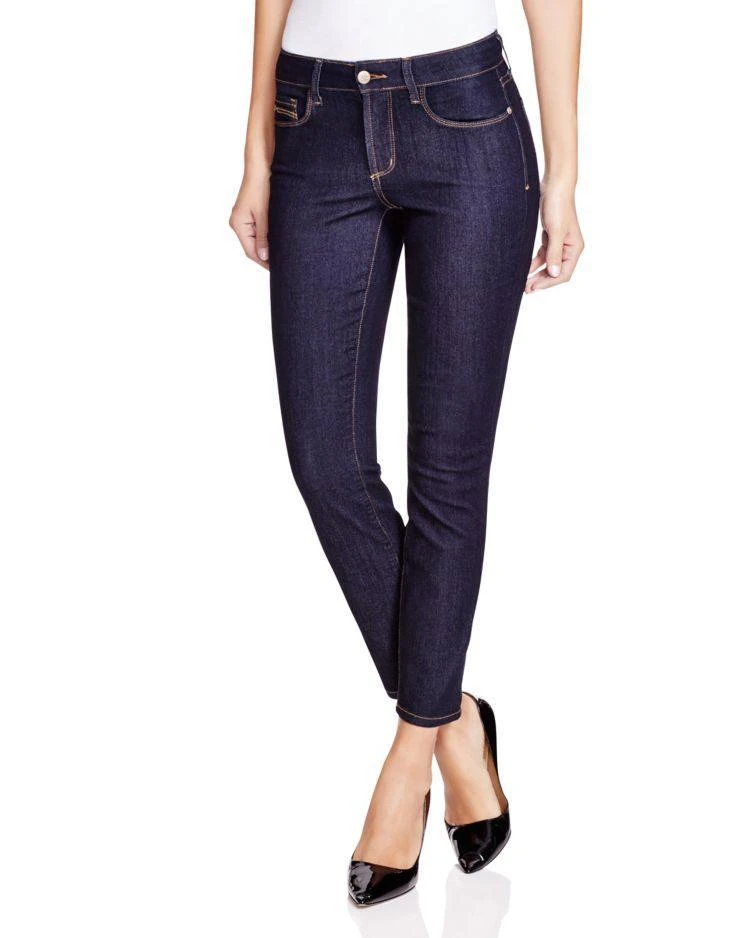 商品NYDJ|Clarissa Skinny Ankle Jeans in Dark Enzyme,价格¥433,第1张图片