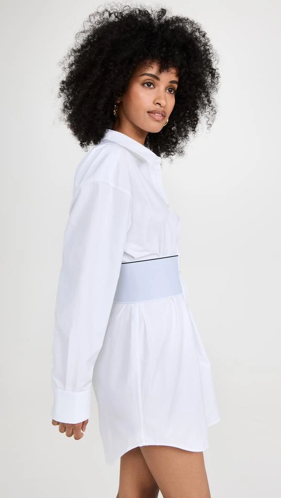 商品Alexander Wang|Alexander Wang 徽标弹性衬衫连衣裙,价格¥2568,第4张图片详细描述