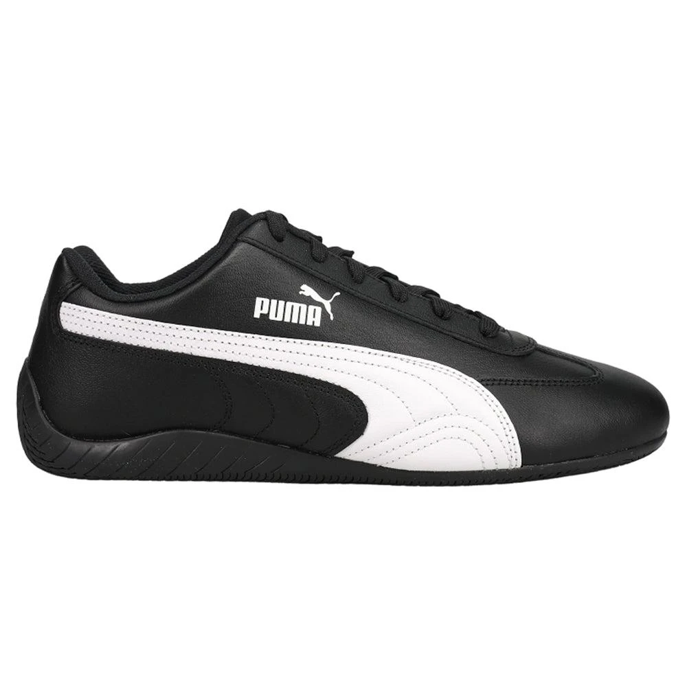 商品Puma|男士Speedcat 百搭舒适 减震防滑 低帮训练鞋 黑白色,价格¥549,第1张图片