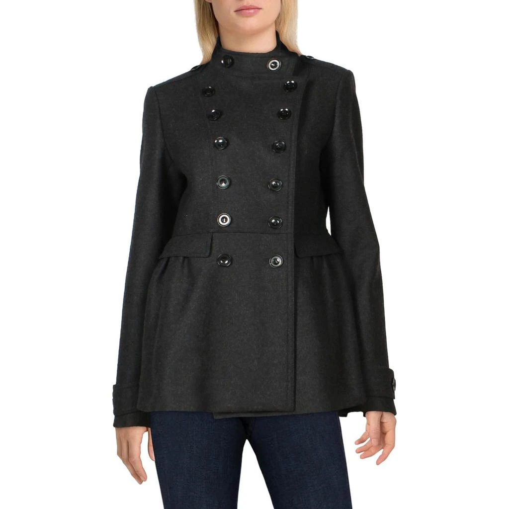 商品Burberry|Burberry Brit Womens Adam Sleigh Wool Blend Cold Weather Coat,价格¥2242,第1张图片