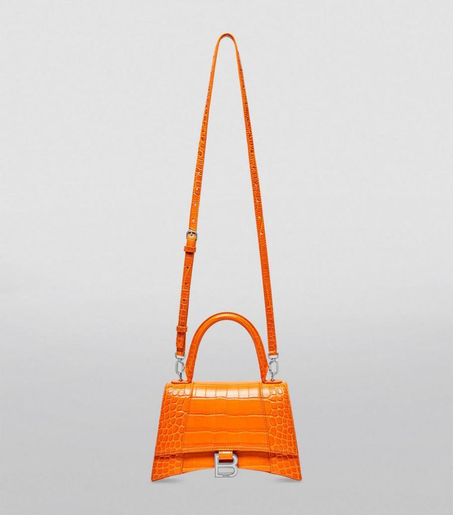 商品Balenciaga|XS Hourglass Top-Handle Bag,价格¥21769,第5张图片详细描述
