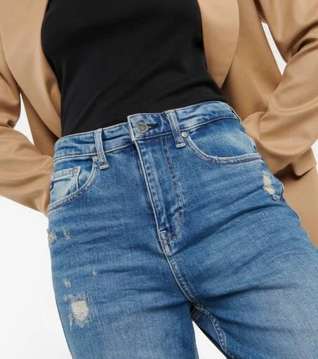 商品AG Jeans|高腰男友风牛仔裤,价格¥1394,第4张图片详细描述