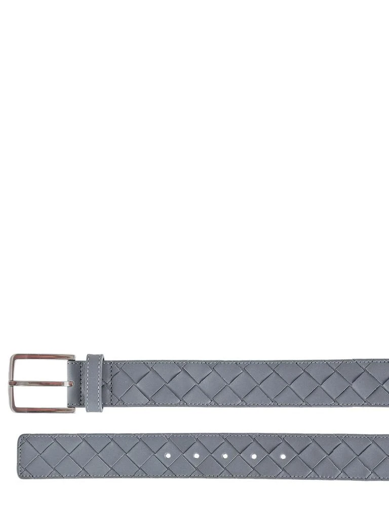 商品Bottega Veneta|3.5cm New Intreccio Buckle Leather Belt,价格¥5437,第2张图片详细描述