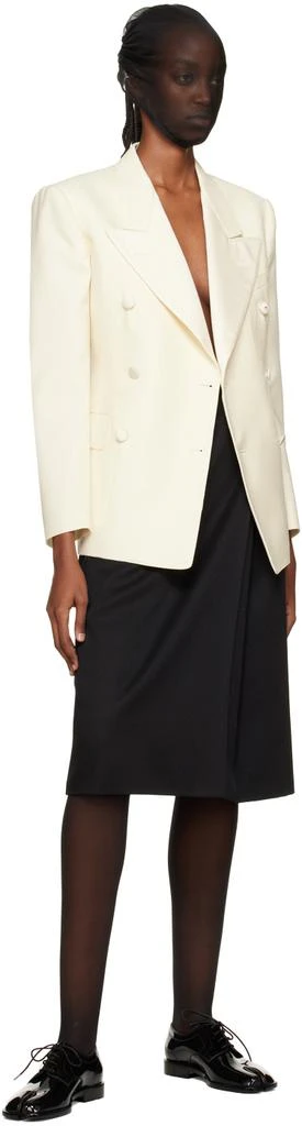 商品MAISON MARGIELA|Black Pleat Midi Skirt,价格¥2849,第4张图片详细描述