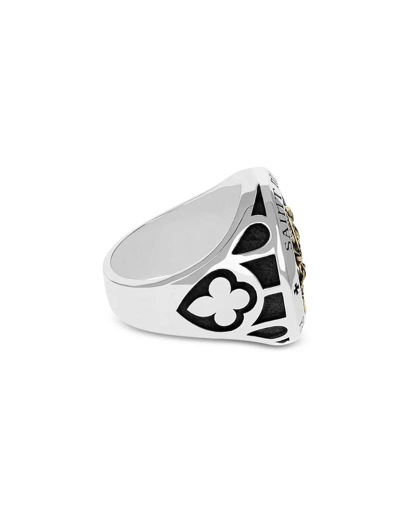 Two Tone Saint Michael Ring 商品