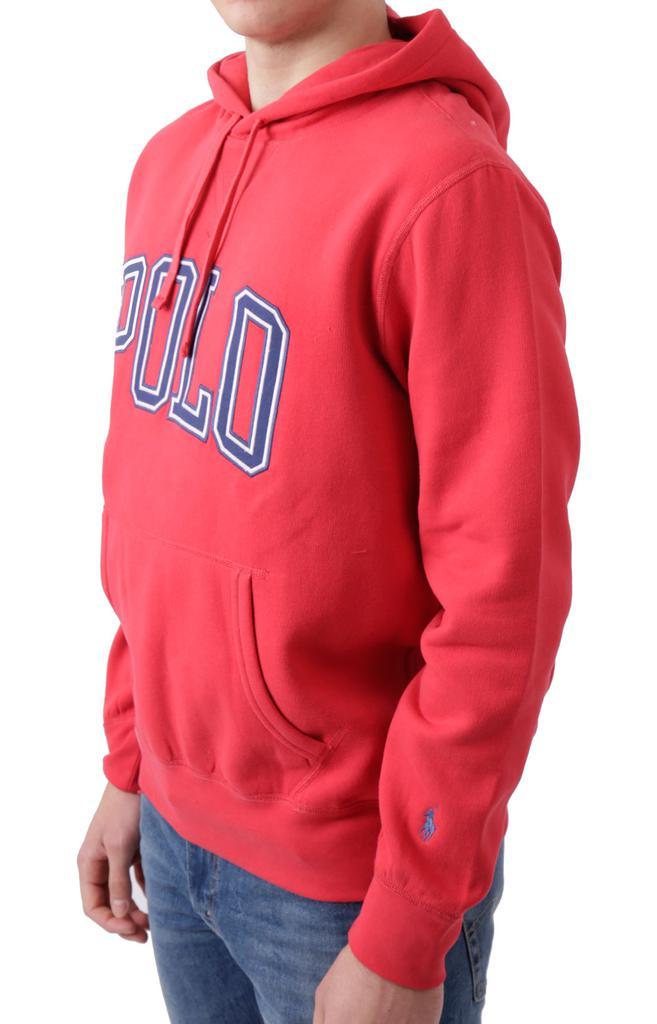 商品Ralph Lauren|The RL Fleece Logo Pullover Hoodie - Red,价格¥551,第4张图片详细描述