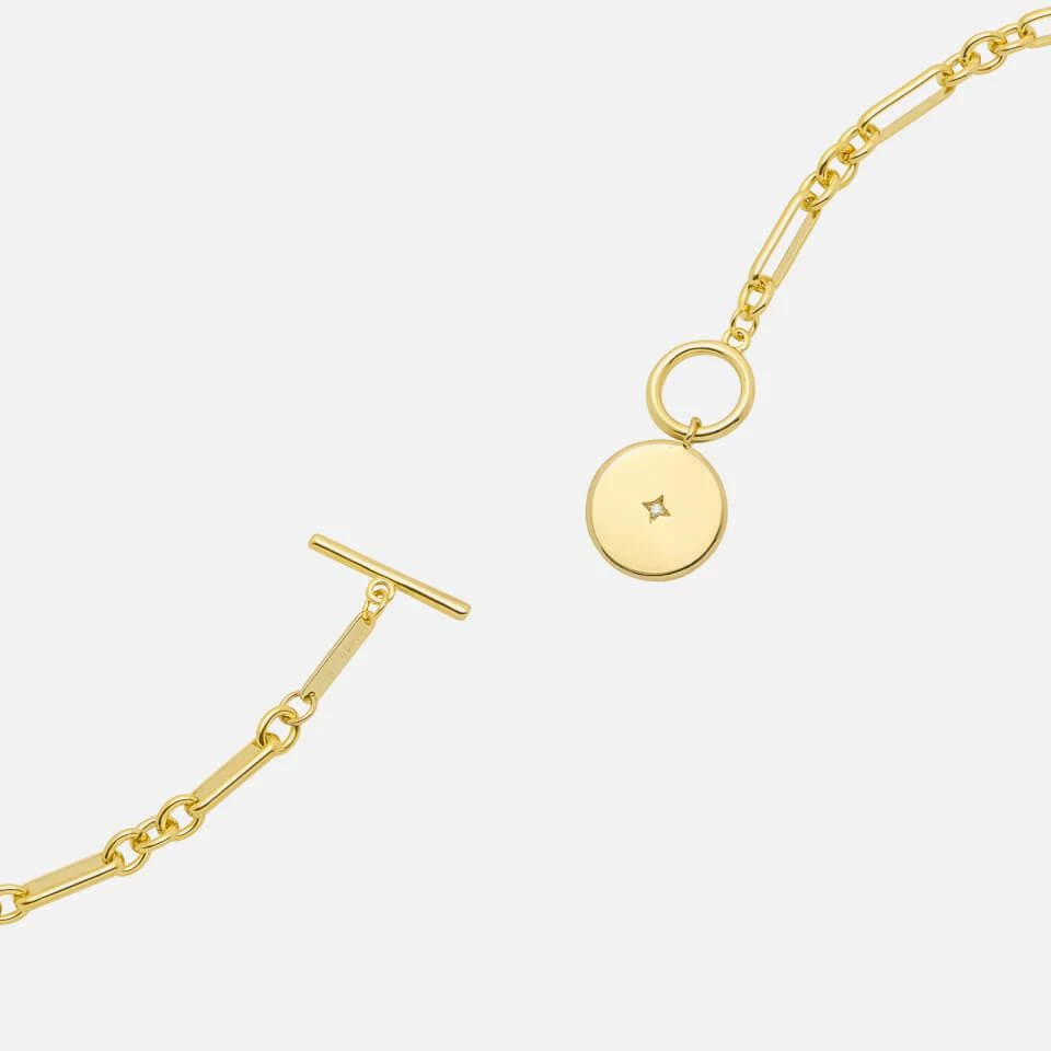 商品ESTELLA BARTLETT|Estella Bartlett T-Bar Chain Star Coin Gold-Plated Bracelet,价格¥239,第3张图片详细描述