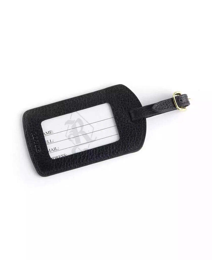 商品ROYCE New York|Luggage Tag with Gold Plated Hardware,价格¥334,第4张图片详细描述