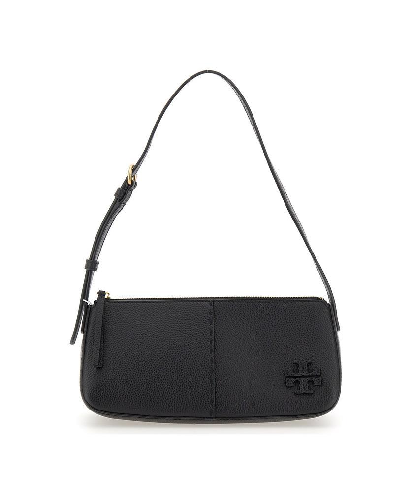 商品Tory Burch|Tory Burch "mcgraw Wedge"  Leather Handbag,价格¥2701,第1张图片