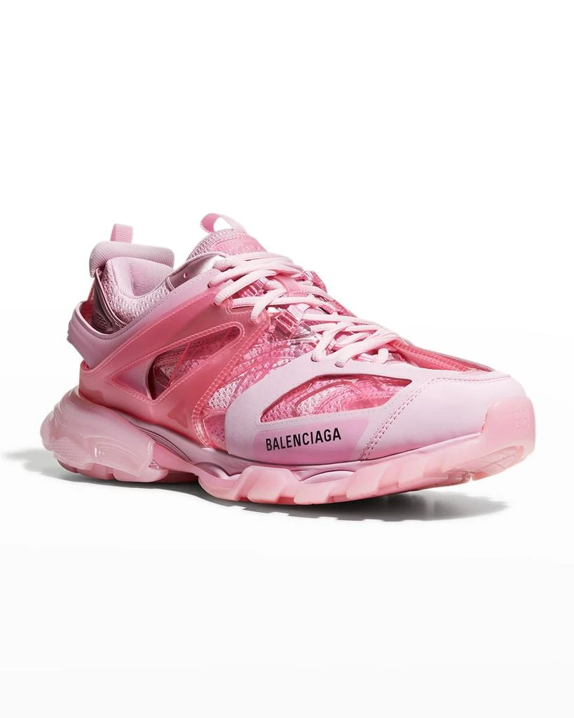 商品Balenciaga|Men's Track Tonal Clear-Sole Sneakers,价格¥4132,第2张图片详细描述