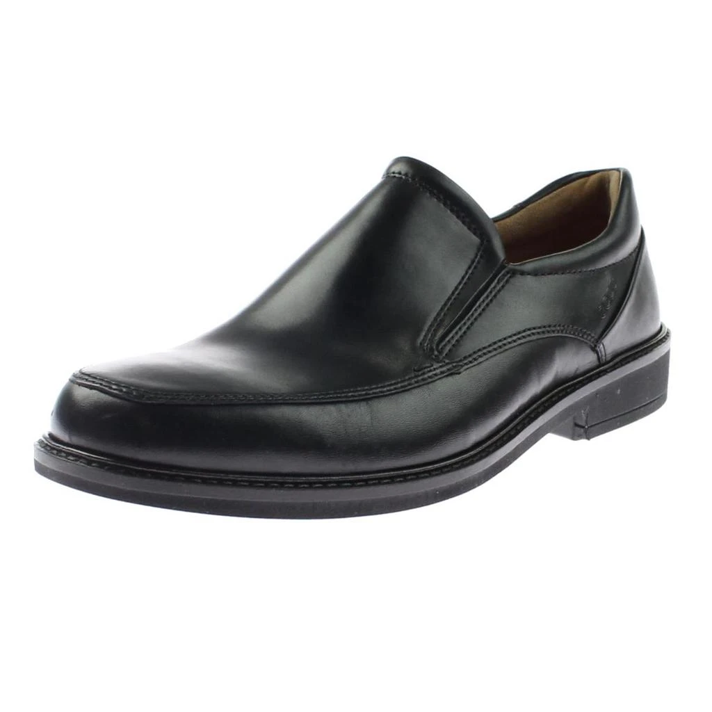 商品ECCO|ECCO Mens Holton Leather Apron Toe Loafers,价格¥768,第1张图片