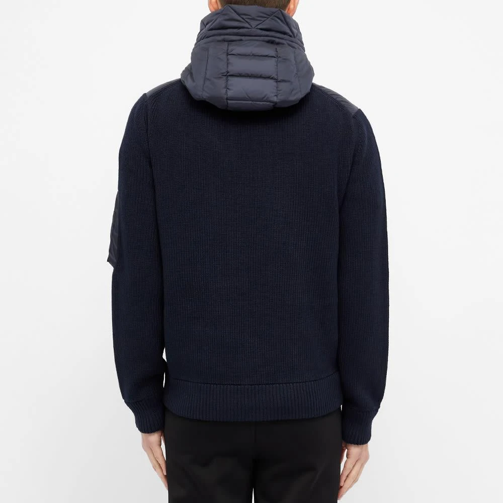 Moncler Nylon Hooded Knit Down Jacket 商品
