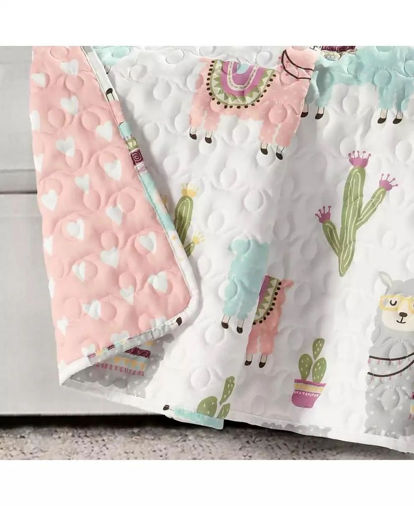 商品Lush Décor|Southwest Llama Cactus Throw for Kids, 60" x 50",价格¥288,第5张图片详细描述