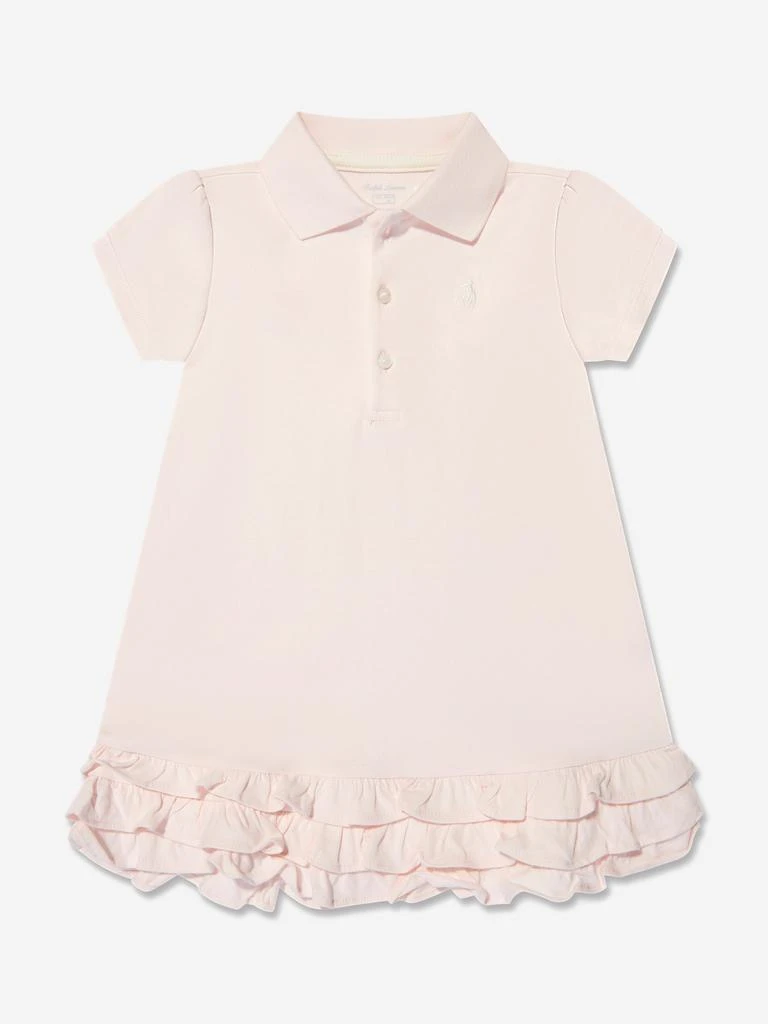 商品Ralph Lauren|Baby Girls Cotton Dress With Knickers,价格¥466,第2张图片详细描述