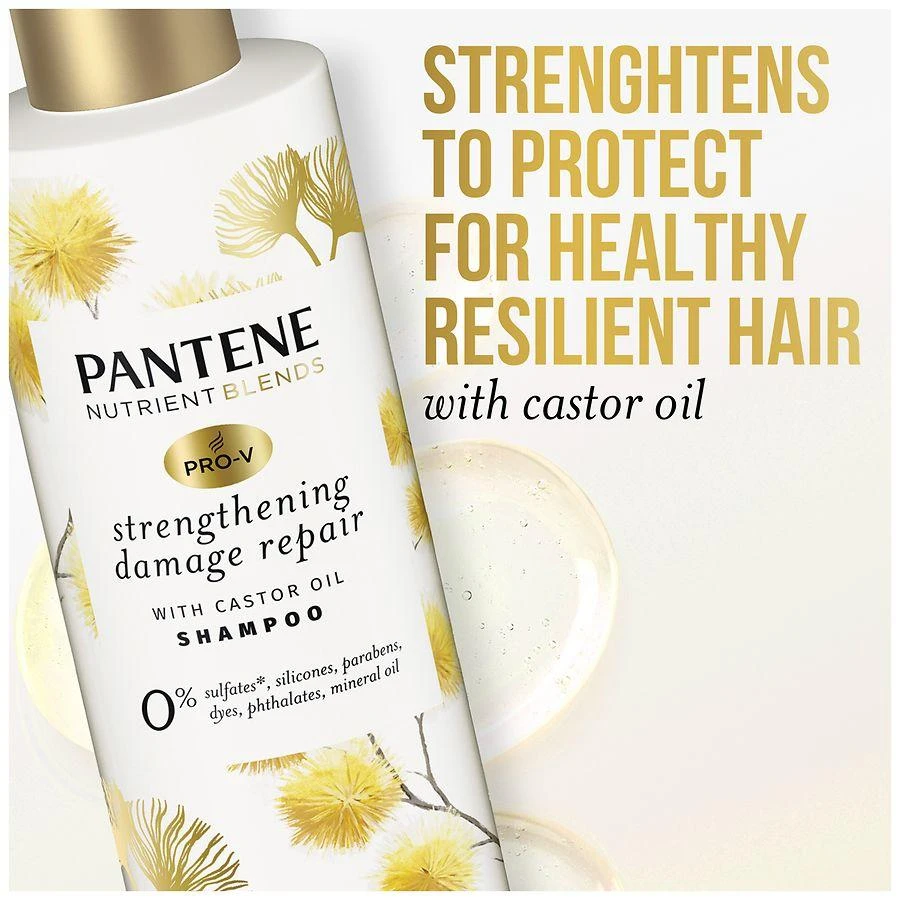 商品Pantene Nutrient Blends|Shampoo with Castor Oil,价格¥49,第2张图片详细描述