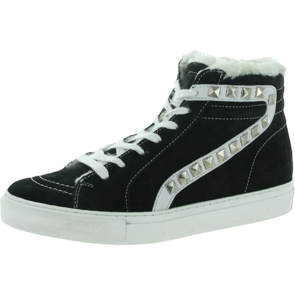 商品Steve Madden|Steve Madden Womens Tracey Suede Studded Casual and Fashion Sneakers,价格¥84,第2张图片详细描述