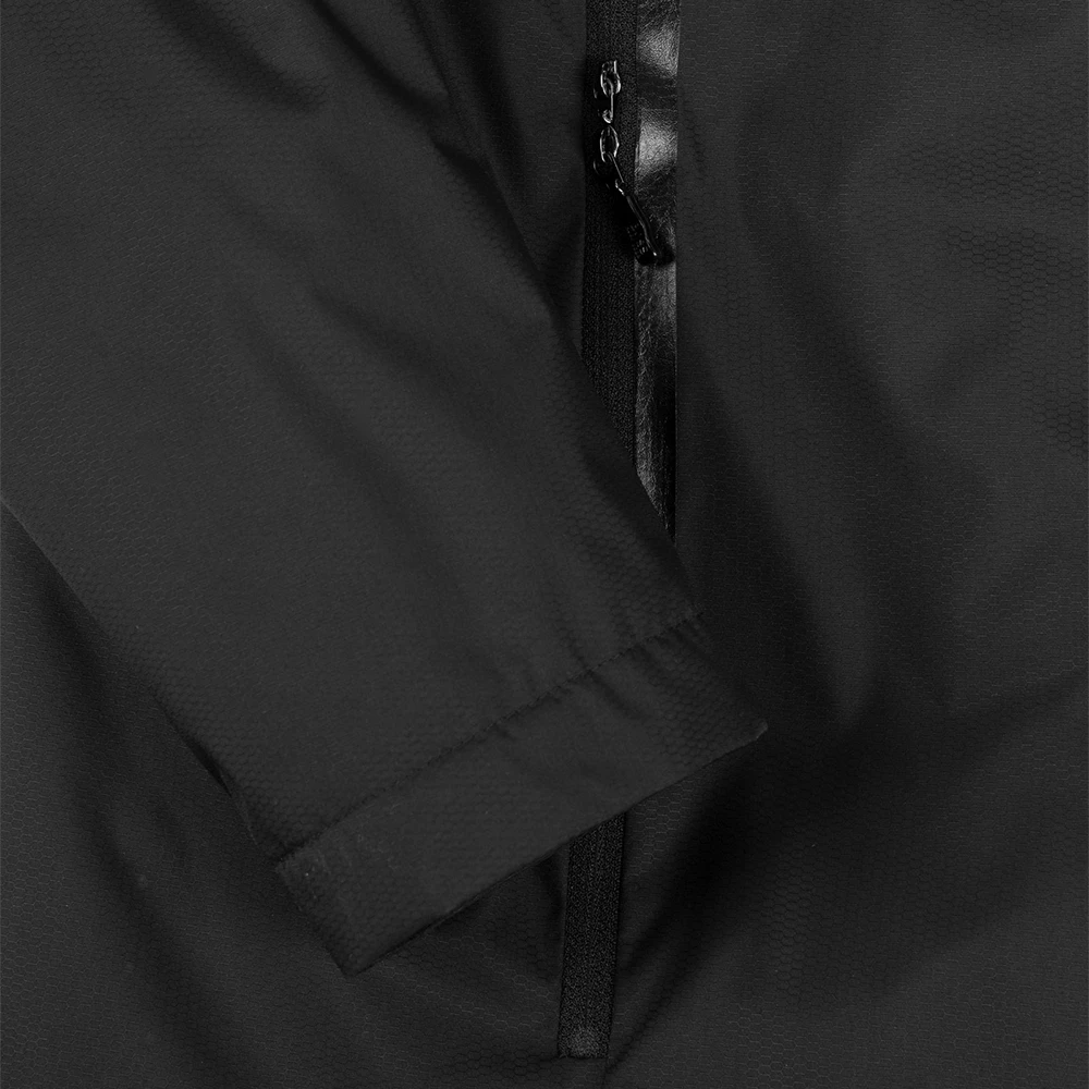BOSS BLACK 男士黑色绗缝饰肩部饰有印花超纤维连帽二合一棉服夹克 JBergmann-50461080-001 商品