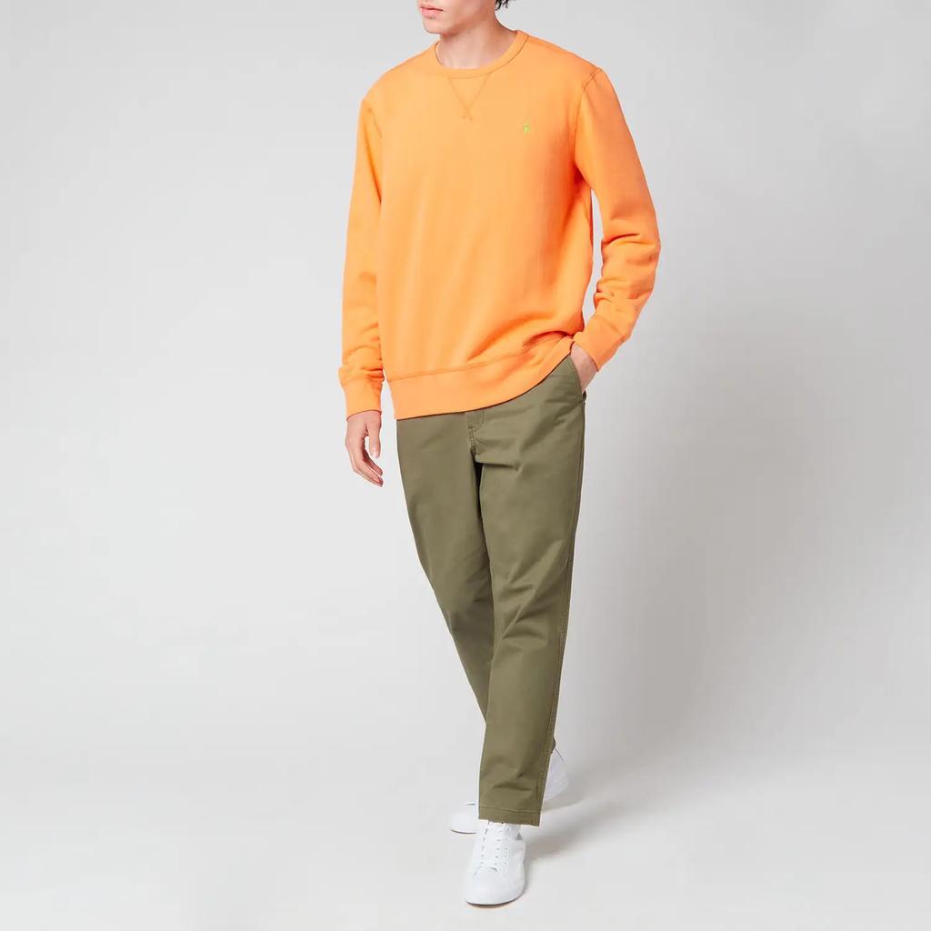 商品Ralph Lauren|Polo Ralph Lauren Men's The Cabin Fleece Sweatshirt - Classic Peach,价格¥636,第5张图片详细描述