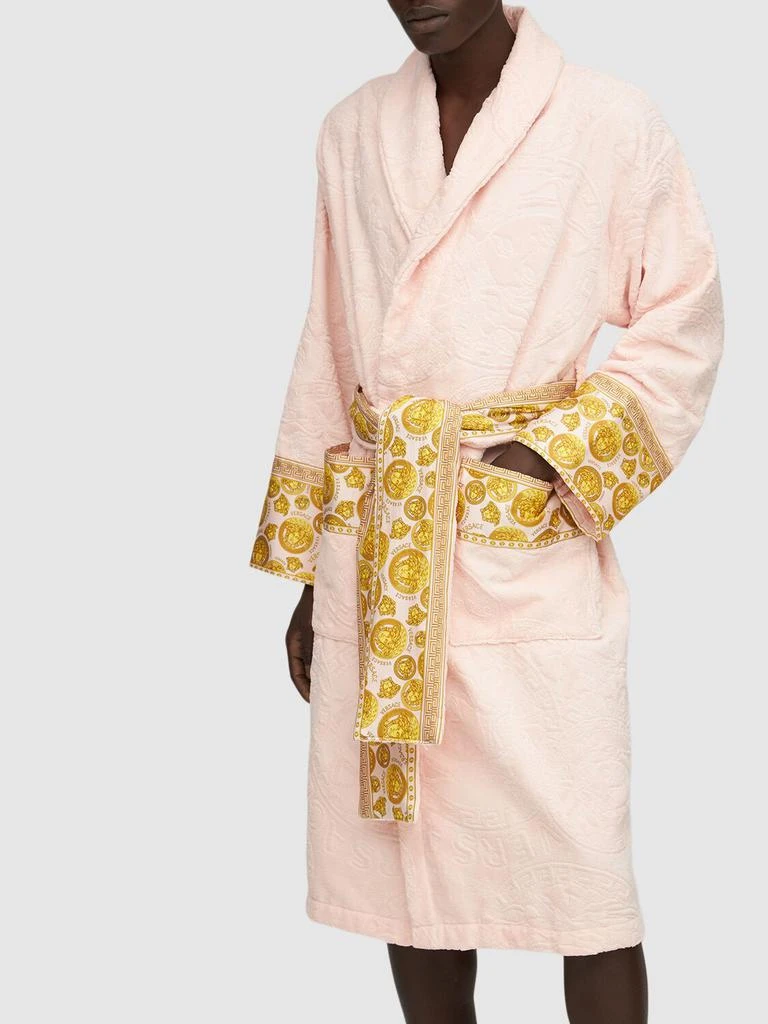 商品Versace|Medusa Cotton Bathrobe,价格¥5774,第2张图片详细描述