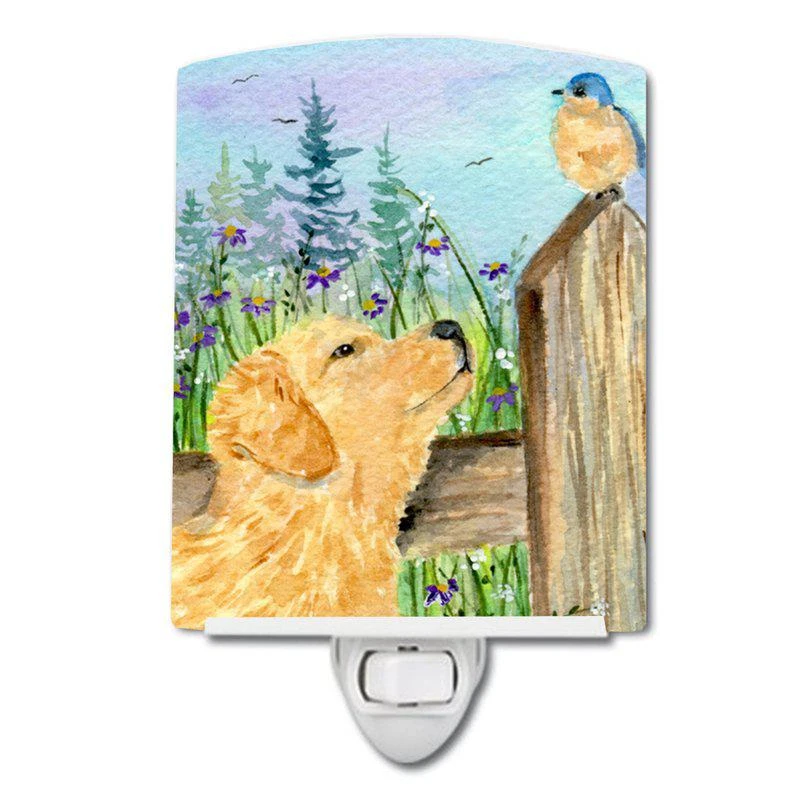 商品Caroline's Treasures|Golden Retriever Ceramic Night Light,价格¥204,第1张图片