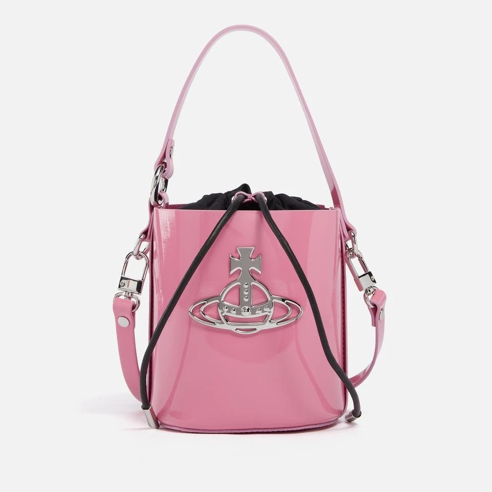 商品Vivienne Westwood|女式 Daisy 小号漆皮水桶包,价格¥1399,第1张图片