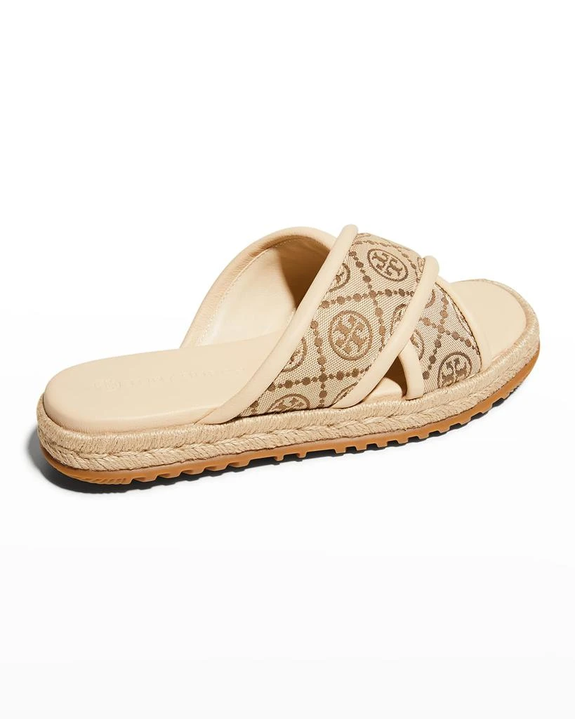 商品Tory Burch|T Monogram Crisscross Espadrille Sandals,价格¥1390,第3张图片详细描述