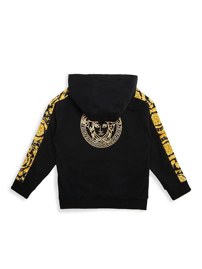 商品Versace|Little Kid's & Kid's Foil Stamp Logo Barocco Sweatshirt,价格¥2689,第3张图片详细描述