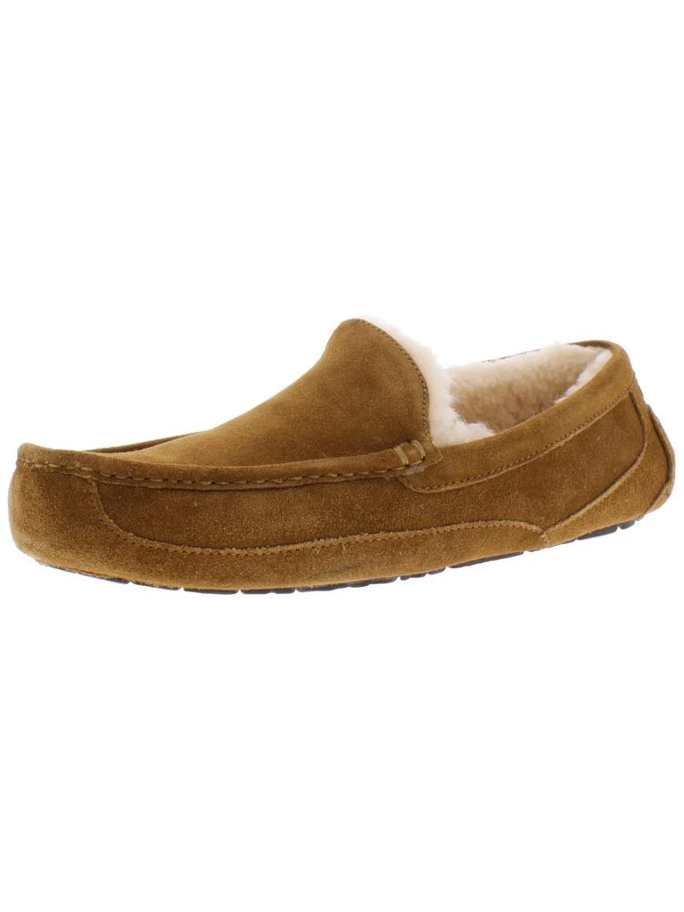 商品UGG|Ascot Mens Suede Shearling Moccasin Slippers,价格¥286,第1张图片详细描述