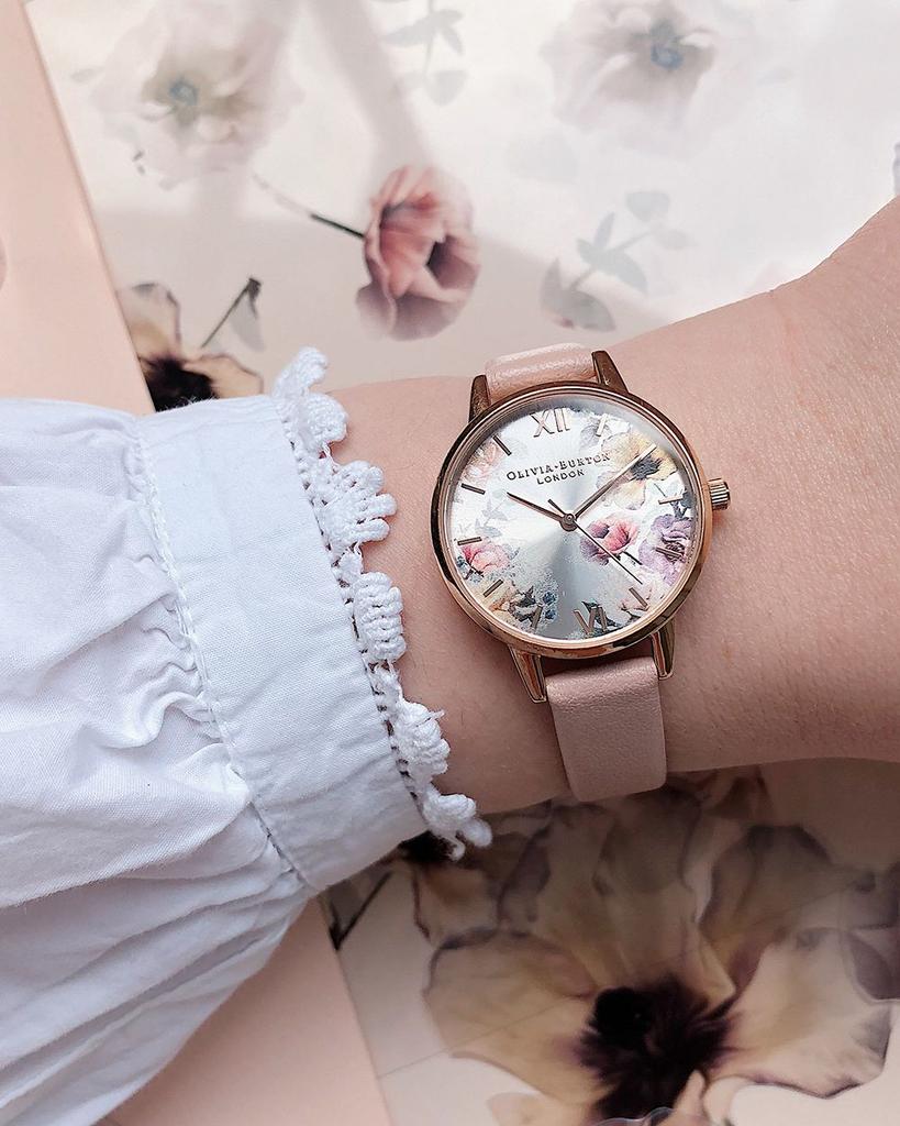 Sunlight Florals Dusty Pink Strap Watch, 30mm商品第7张图片规格展示