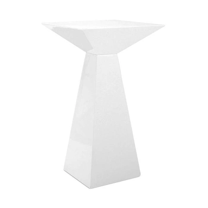 商品Euro Style|Tad-B 24" Bar Table in High Gloss White,价格¥4701,第2张图片详细描述