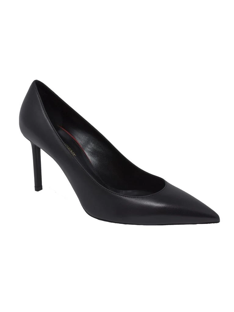 商品Yves Saint Laurent|Saint l au rent women's black leather pumps,价格¥4356,第2张图片详细描述