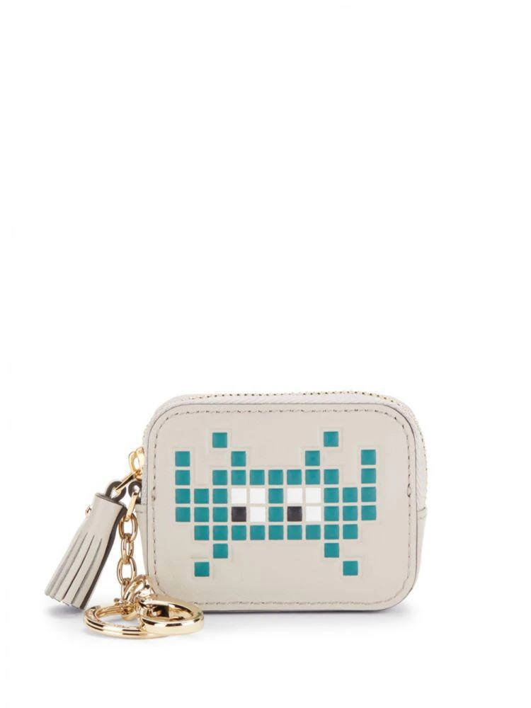 商品Anya Hindmarch|机器人真皮零钱袋,价格¥905,第1张图片