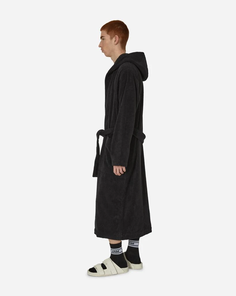 商品Tekla|Hooded Bathrobe Black,价格¥850,第2张图片详细描述