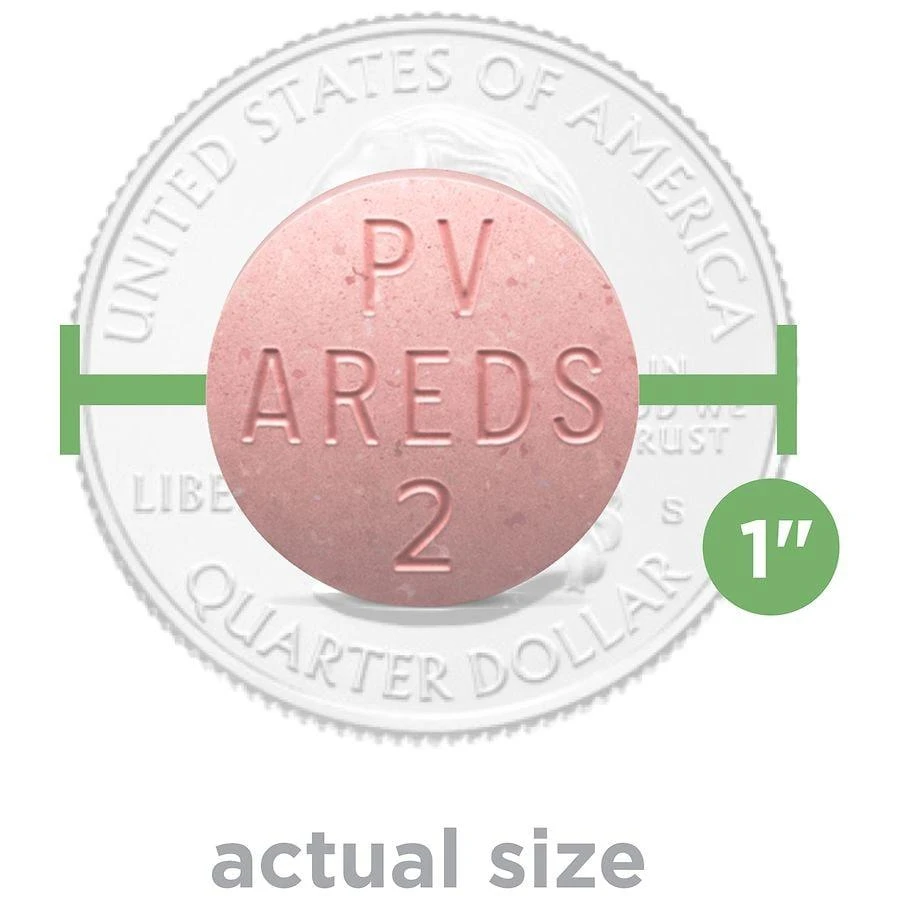 商品PreserVision|AREDS 2 Formula Eye Vitamin and Mineral Supplement, Chewable Tablets Mixed Berry,价格¥260,第3张图片详细描述