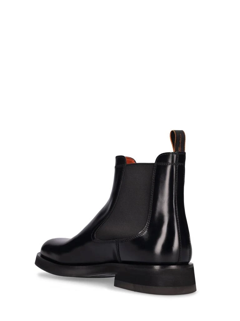 商品Santoni|Deliver Leather Chelsea Boots,价格¥3653,第3张图片详细描述