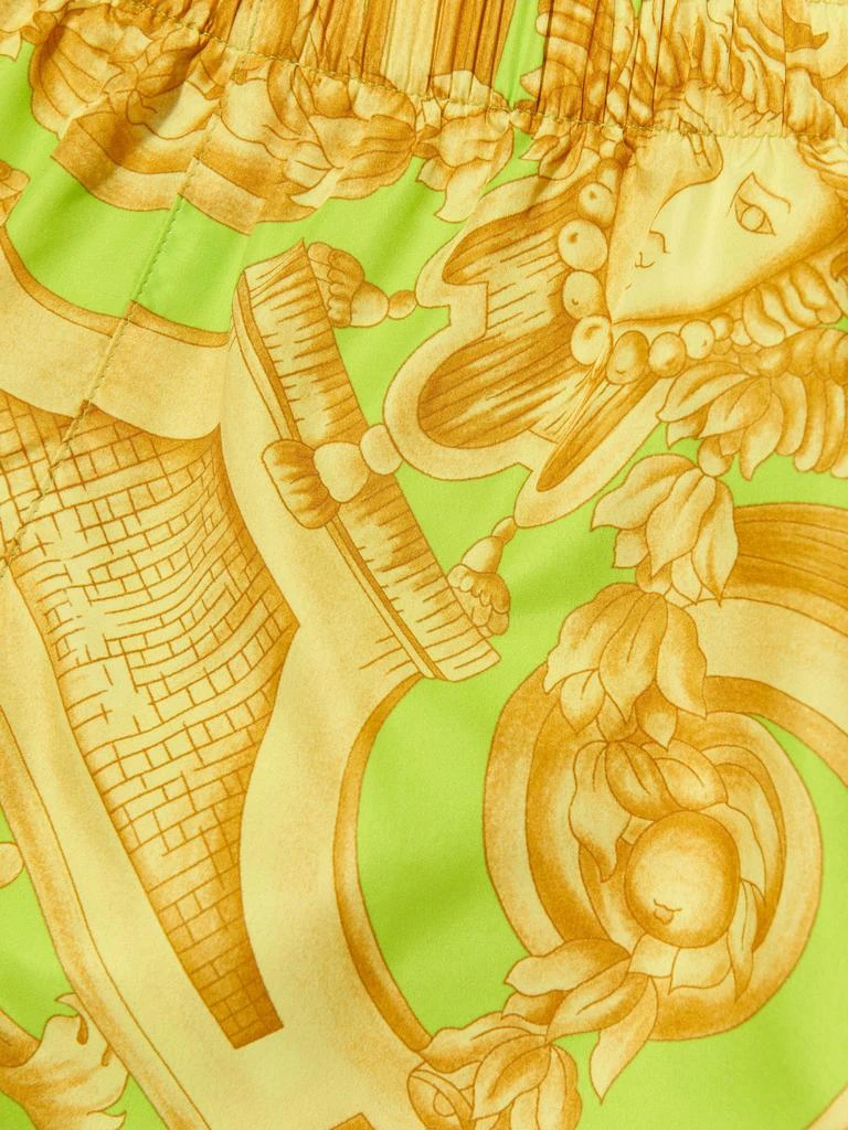 商品Versace|Versace Boys Barocco Swim Shorts in Lime,价格¥1099,第3张图片详细描述