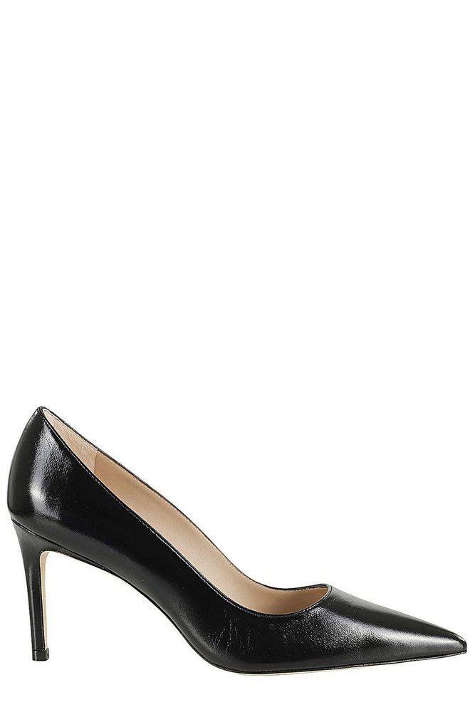 商品Stuart Weitzman|Stuart Weitzman Pointed-Toe Slip-On Pumps,价格¥2494,第1张图片