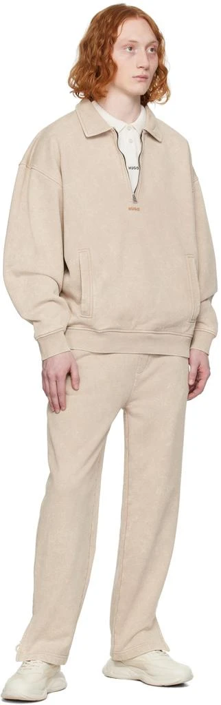 商品Hugo Boss|Beige Faded Sweatpants,价格¥630,第4张图片详细描述