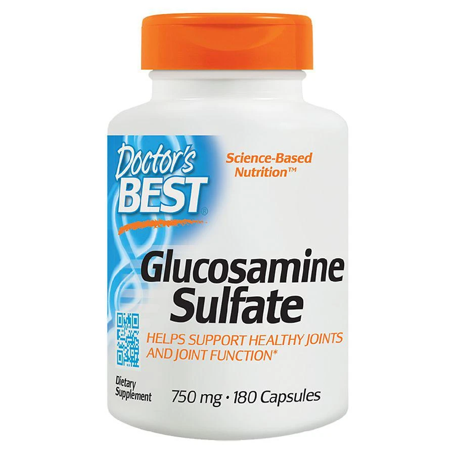 商品Doctor's Best|Glucosamine Sulfate 750 mg,价格¥105,第1张图片