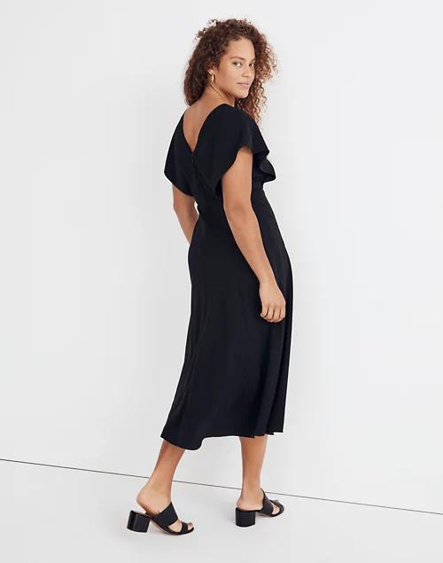 Flutter-Sleeve Midi Dress商品第3张图片规格展示