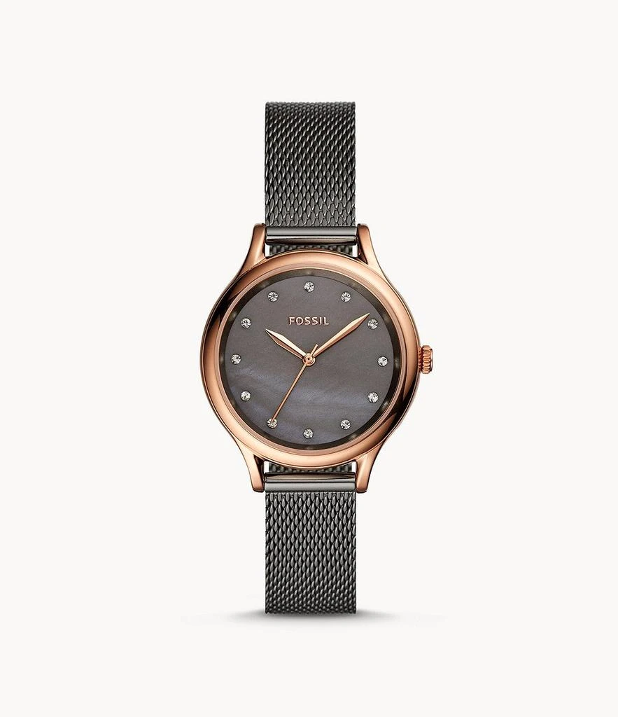 商品Fossil|Women's Laney Three-Hand, Rose Gold-Tone Stainless Steel Watch,价格¥427,第1张图片