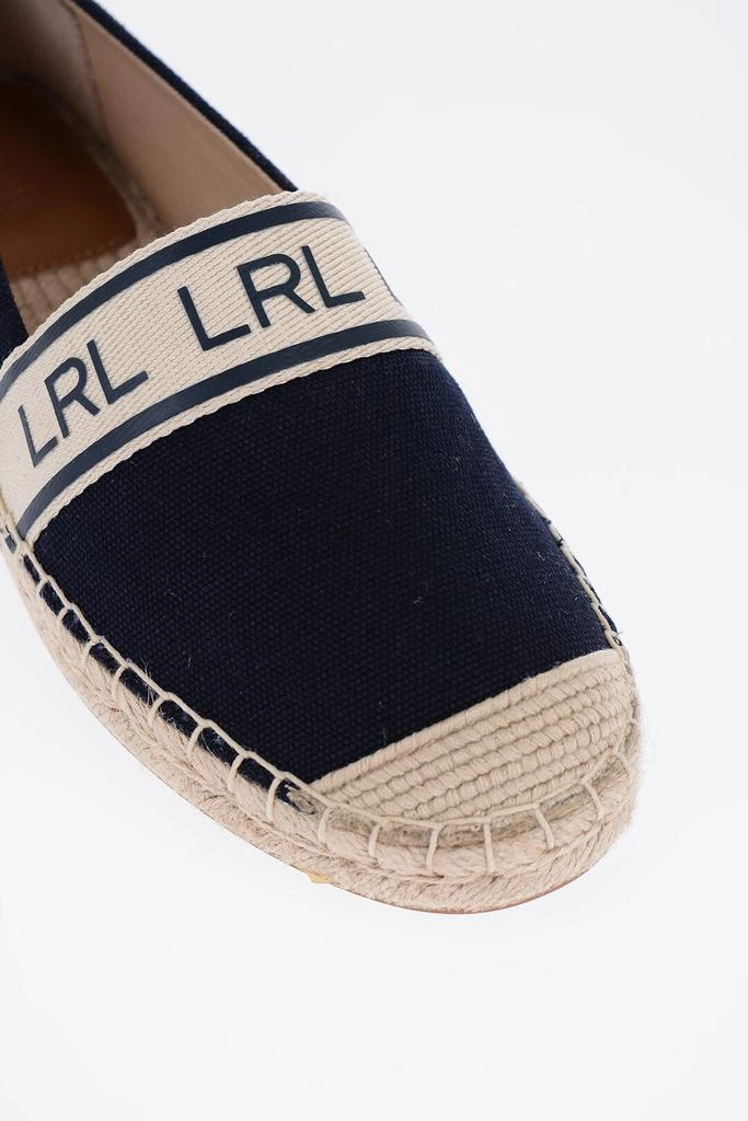 商品Ralph Lauren|Polo Ralph Lauren LAUREN Canvas CAYLEE Espadrillas with Raffia sole,价格¥848,第4张图片详细描述