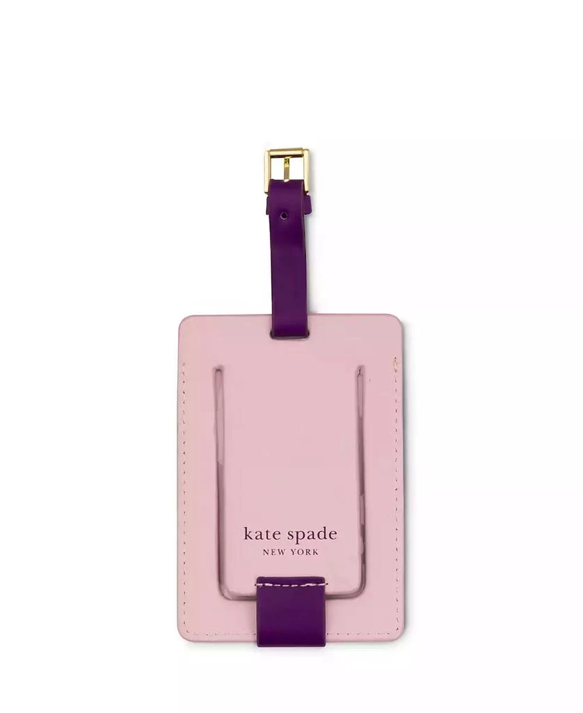 商品Kate Spade|New York Just Mine Initial Luggage Tag, T,价格¥119,第2张图片详细描述