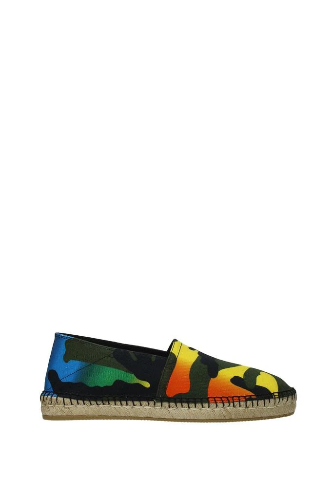 商品Valentino|Espadrilles Fabric Green Military Green,价格¥1408,第1张图片