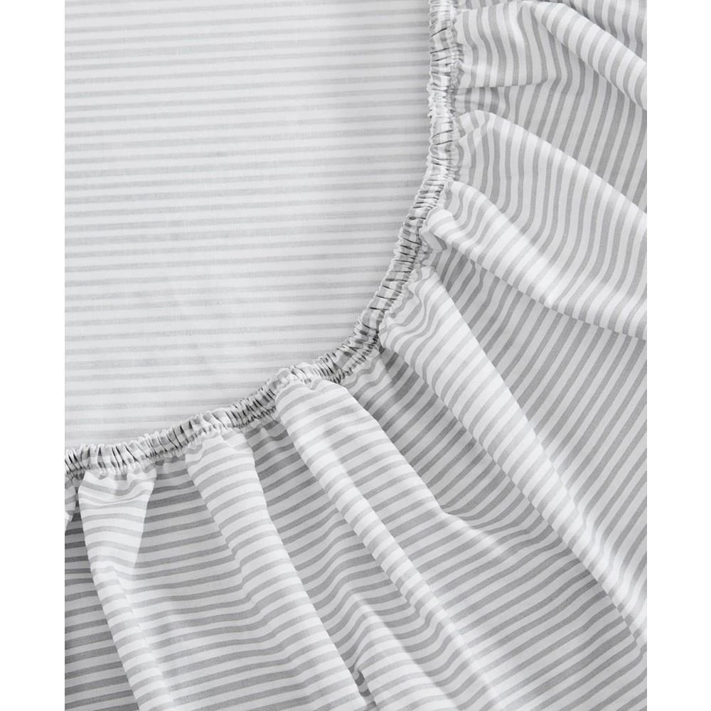 CLOSEOUT! Simple Stripe Cotton 4 Pc Sheet Set 商品