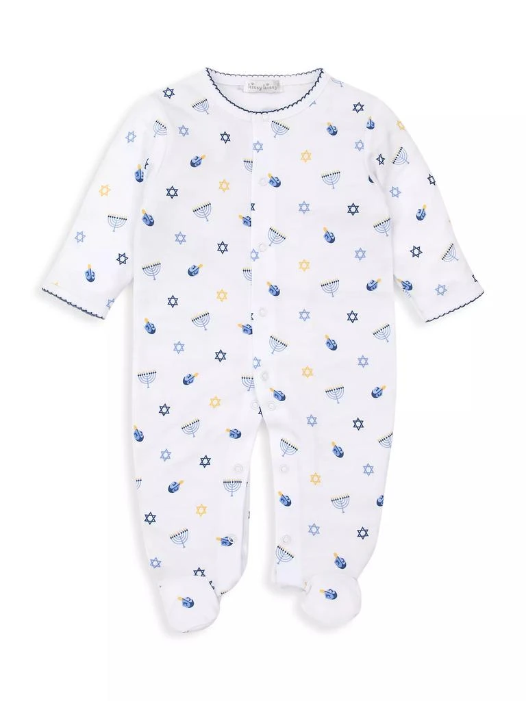 商品Kissy Kissy|Baby's My 1st Hanukkah Printed Footie,价格¥194,第1张图片