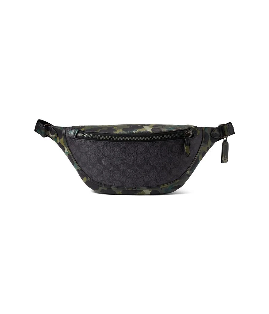 商品Coach|League Belt Bag in Signature with Camo Print Leather,价格¥2619,第1张图片